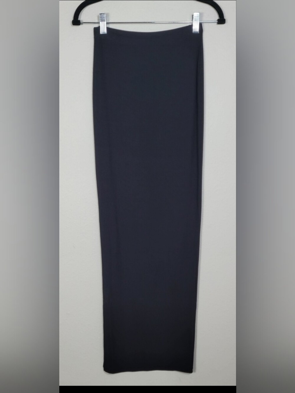 SKIMS Soft Lounge Tube Dress Size Small Black Strapless Maxi